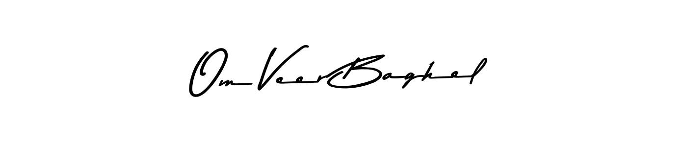 How to make Om Veer Baghel signature? Asem Kandis PERSONAL USE is a professional autograph style. Create handwritten signature for Om Veer Baghel name. Om Veer Baghel signature style 9 images and pictures png