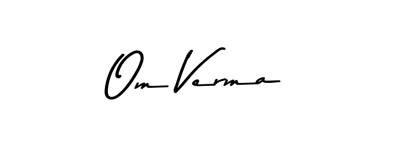 It looks lik you need a new signature style for name Om Verma. Design unique handwritten (Asem Kandis PERSONAL USE) signature with our free signature maker in just a few clicks. Om Verma signature style 9 images and pictures png