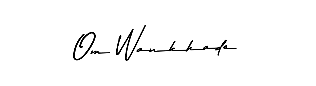 Once you've used our free online signature maker to create your best signature Asem Kandis PERSONAL USE style, it's time to enjoy all of the benefits that Om Wankhade name signing documents. Om Wankhade signature style 9 images and pictures png