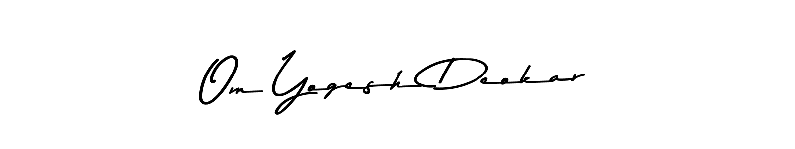 How to Draw Om Yogesh Deokar signature style? Asem Kandis PERSONAL USE is a latest design signature styles for name Om Yogesh Deokar. Om Yogesh Deokar signature style 9 images and pictures png