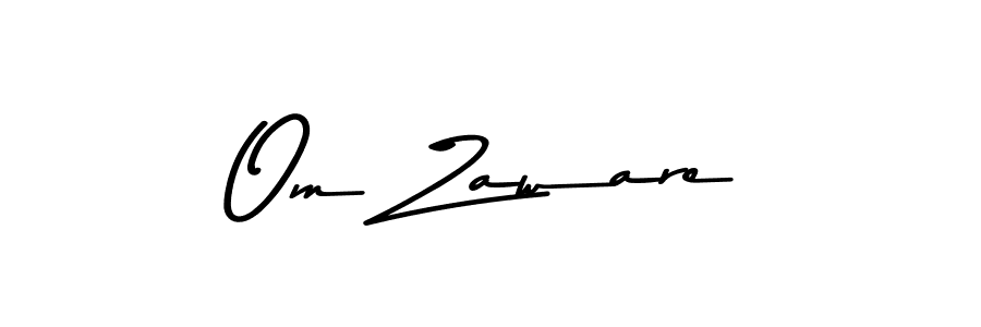 Also we have Om Zaware name is the best signature style. Create professional handwritten signature collection using Asem Kandis PERSONAL USE autograph style. Om Zaware signature style 9 images and pictures png