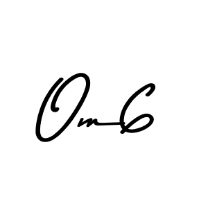 Similarly Asem Kandis PERSONAL USE is the best handwritten signature design. Signature creator online .You can use it as an online autograph creator for name Om6. Om6 signature style 9 images and pictures png