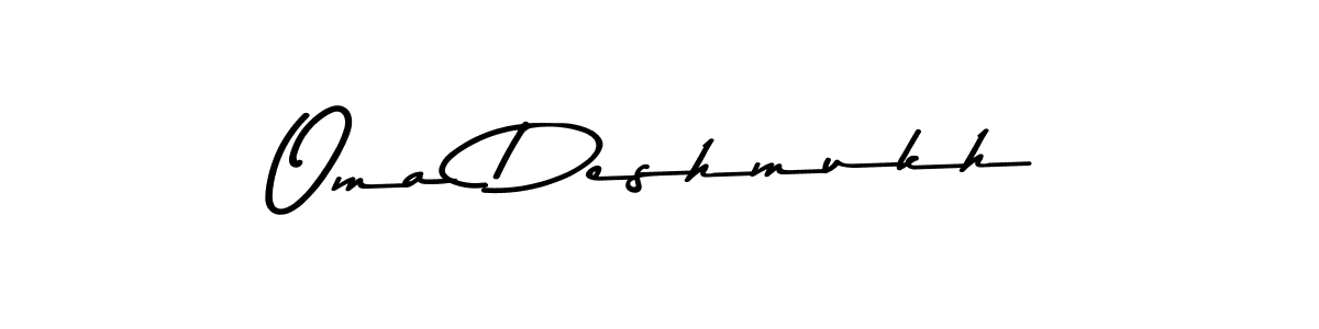 Best and Professional Signature Style for Oma Deshmukh. Asem Kandis PERSONAL USE Best Signature Style Collection. Oma Deshmukh signature style 9 images and pictures png