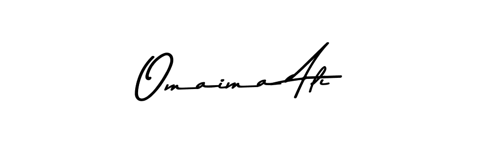 Make a beautiful signature design for name Omaima Ali. With this signature (Asem Kandis PERSONAL USE) style, you can create a handwritten signature for free. Omaima Ali signature style 9 images and pictures png