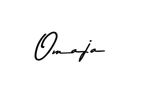 Design your own signature with our free online signature maker. With this signature software, you can create a handwritten (Asem Kandis PERSONAL USE) signature for name Omaja. Omaja signature style 9 images and pictures png