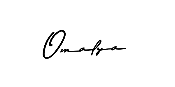 Also we have Omalya name is the best signature style. Create professional handwritten signature collection using Asem Kandis PERSONAL USE autograph style. Omalya signature style 9 images and pictures png