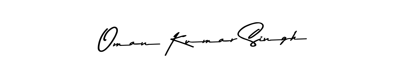 Make a beautiful signature design for name Oman Kumar Singh. Use this online signature maker to create a handwritten signature for free. Oman Kumar Singh signature style 9 images and pictures png