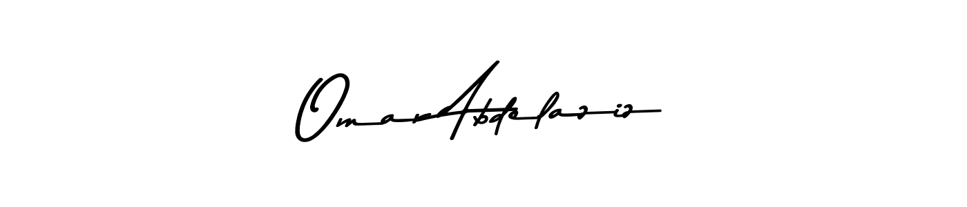 Omar Abdelaziz stylish signature style. Best Handwritten Sign (Asem Kandis PERSONAL USE) for my name. Handwritten Signature Collection Ideas for my name Omar Abdelaziz. Omar Abdelaziz signature style 9 images and pictures png