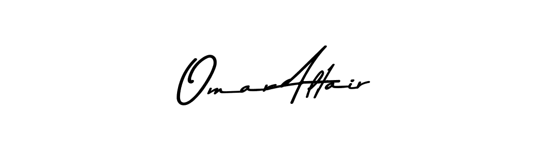 Omar Altair stylish signature style. Best Handwritten Sign (Asem Kandis PERSONAL USE) for my name. Handwritten Signature Collection Ideas for my name Omar Altair. Omar Altair signature style 9 images and pictures png