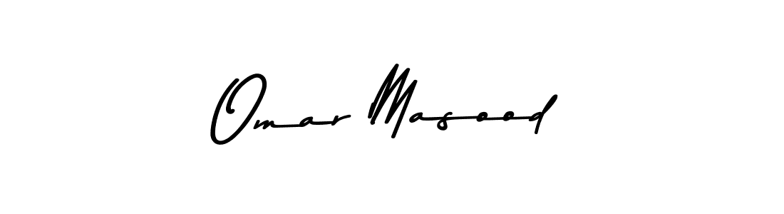 Make a beautiful signature design for name Omar Masood. With this signature (Asem Kandis PERSONAL USE) style, you can create a handwritten signature for free. Omar Masood signature style 9 images and pictures png