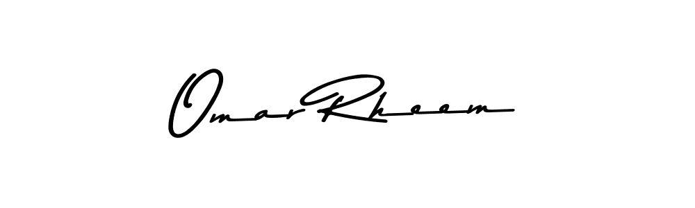 Make a short Omar Rheem signature style. Manage your documents anywhere anytime using Asem Kandis PERSONAL USE. Create and add eSignatures, submit forms, share and send files easily. Omar Rheem signature style 9 images and pictures png