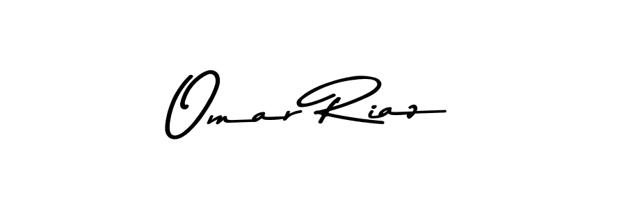 Create a beautiful signature design for name Omar Riaz. With this signature (Asem Kandis PERSONAL USE) fonts, you can make a handwritten signature for free. Omar Riaz signature style 9 images and pictures png