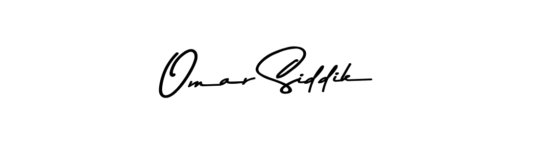 Design your own signature with our free online signature maker. With this signature software, you can create a handwritten (Asem Kandis PERSONAL USE) signature for name Omar Siddik. Omar Siddik signature style 9 images and pictures png
