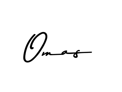 Use a signature maker to create a handwritten signature online. With this signature software, you can design (Asem Kandis PERSONAL USE) your own signature for name Omas. Omas signature style 9 images and pictures png