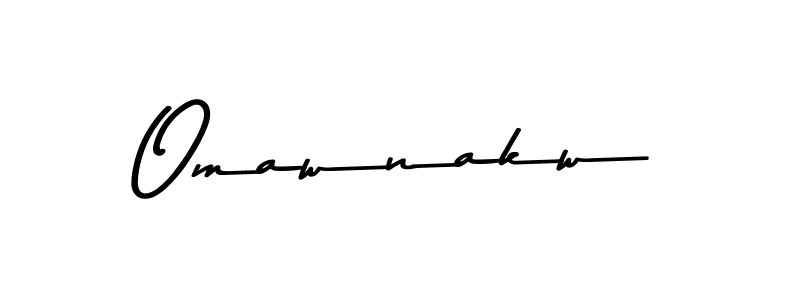 Omawnakw stylish signature style. Best Handwritten Sign (Asem Kandis PERSONAL USE) for my name. Handwritten Signature Collection Ideas for my name Omawnakw. Omawnakw signature style 9 images and pictures png