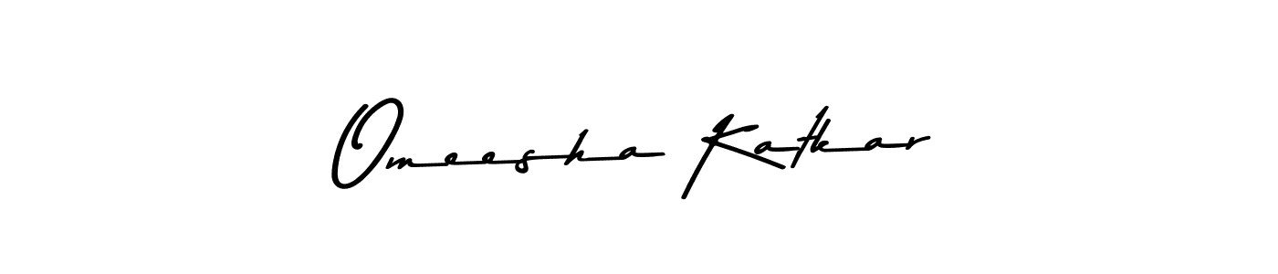 It looks lik you need a new signature style for name Omeesha Katkar. Design unique handwritten (Asem Kandis PERSONAL USE) signature with our free signature maker in just a few clicks. Omeesha Katkar signature style 9 images and pictures png