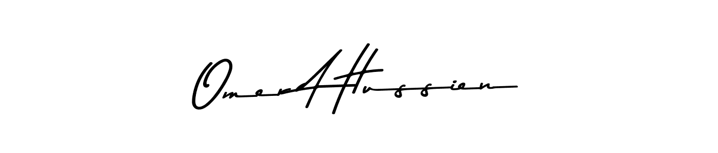 The best way (Asem Kandis PERSONAL USE) to make a short signature is to pick only two or three words in your name. The name Omer A Hussien include a total of six letters. For converting this name. Omer A Hussien signature style 9 images and pictures png