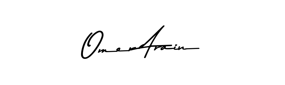 Asem Kandis PERSONAL USE is a professional signature style that is perfect for those who want to add a touch of class to their signature. It is also a great choice for those who want to make their signature more unique. Get Omer Arain name to fancy signature for free. Omer Arain signature style 9 images and pictures png
