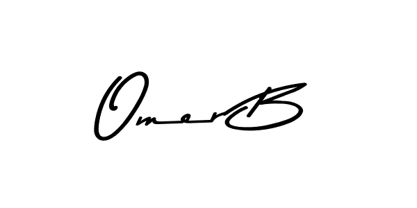 Also we have Omer B name is the best signature style. Create professional handwritten signature collection using Asem Kandis PERSONAL USE autograph style. Omer B signature style 9 images and pictures png