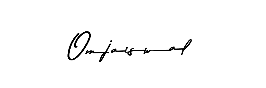 Design your own signature with our free online signature maker. With this signature software, you can create a handwritten (Asem Kandis PERSONAL USE) signature for name Omjaiswal. Omjaiswal signature style 9 images and pictures png
