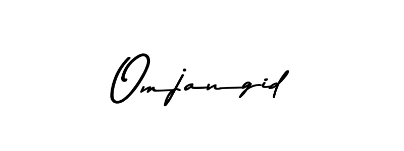 How to Draw Omjangid signature style? Asem Kandis PERSONAL USE is a latest design signature styles for name Omjangid. Omjangid signature style 9 images and pictures png