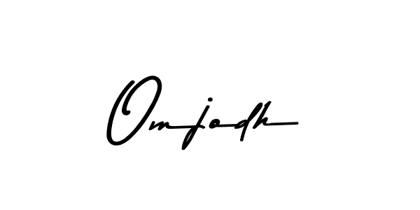 Omjodh stylish signature style. Best Handwritten Sign (Asem Kandis PERSONAL USE) for my name. Handwritten Signature Collection Ideas for my name Omjodh. Omjodh signature style 9 images and pictures png