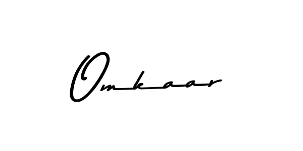 How to make Omkaar signature? Asem Kandis PERSONAL USE is a professional autograph style. Create handwritten signature for Omkaar name. Omkaar signature style 9 images and pictures png