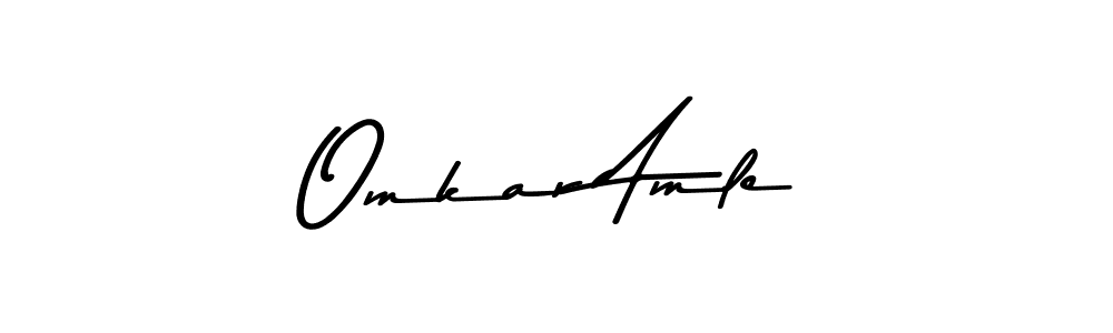 It looks lik you need a new signature style for name Omkar Amle. Design unique handwritten (Asem Kandis PERSONAL USE) signature with our free signature maker in just a few clicks. Omkar Amle signature style 9 images and pictures png