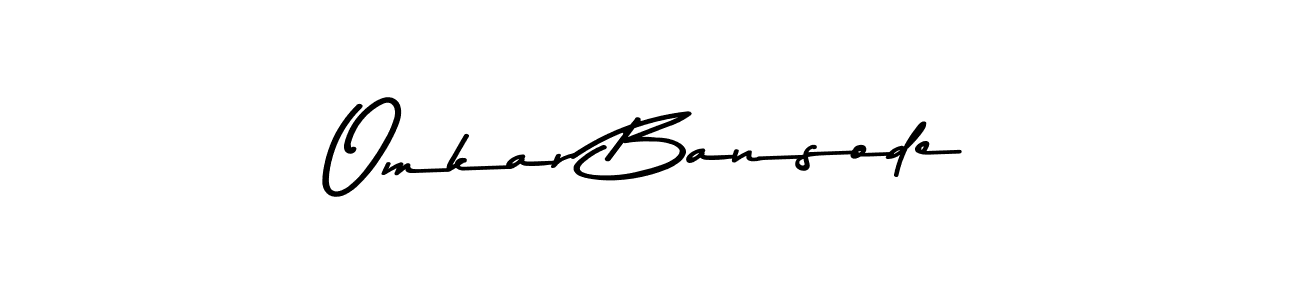 Also we have Omkar Bansode name is the best signature style. Create professional handwritten signature collection using Asem Kandis PERSONAL USE autograph style. Omkar Bansode signature style 9 images and pictures png