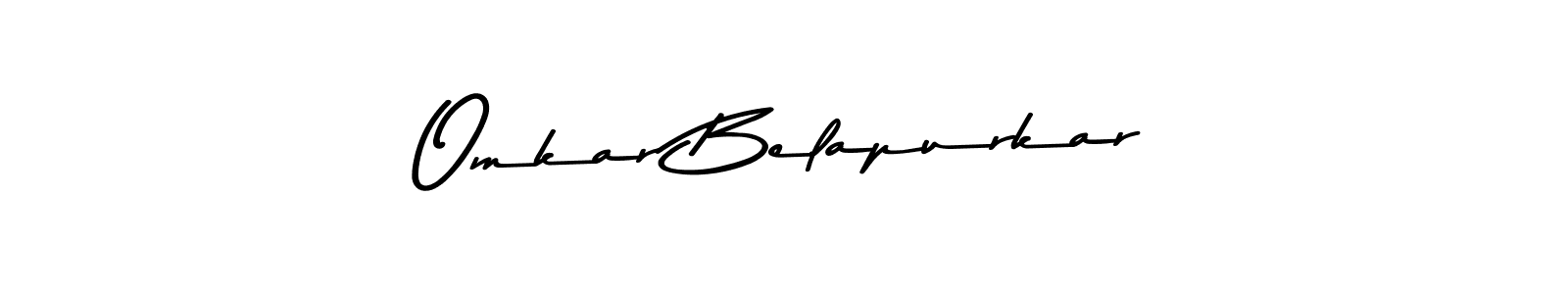 You should practise on your own different ways (Asem Kandis PERSONAL USE) to write your name (Omkar Belapurkar) in signature. don't let someone else do it for you. Omkar Belapurkar signature style 9 images and pictures png