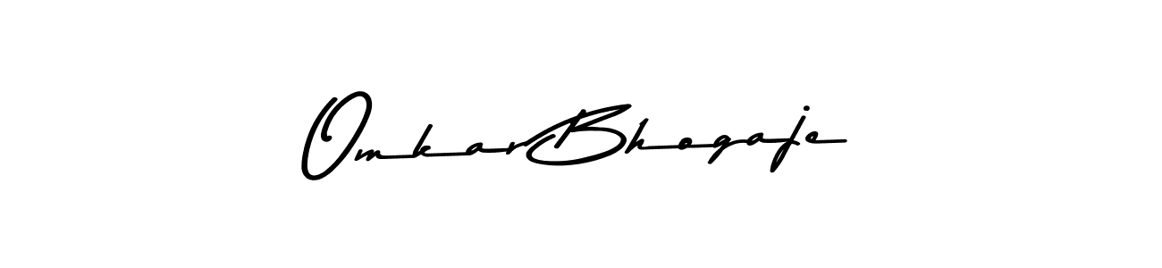 Design your own signature with our free online signature maker. With this signature software, you can create a handwritten (Asem Kandis PERSONAL USE) signature for name Omkar Bhogaje. Omkar Bhogaje signature style 9 images and pictures png