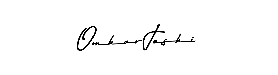 Omkar Joshi stylish signature style. Best Handwritten Sign (Asem Kandis PERSONAL USE) for my name. Handwritten Signature Collection Ideas for my name Omkar Joshi. Omkar Joshi signature style 9 images and pictures png