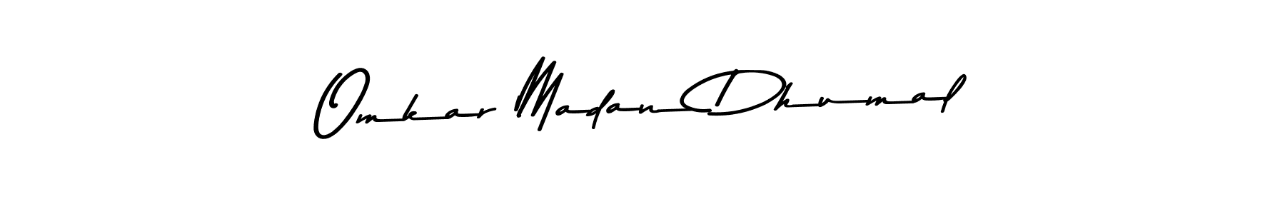 How to make Omkar Madan Dhumal signature? Asem Kandis PERSONAL USE is a professional autograph style. Create handwritten signature for Omkar Madan Dhumal name. Omkar Madan Dhumal signature style 9 images and pictures png