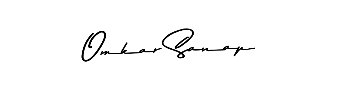 Also You can easily find your signature by using the search form. We will create Omkar Sanap name handwritten signature images for you free of cost using Asem Kandis PERSONAL USE sign style. Omkar Sanap signature style 9 images and pictures png