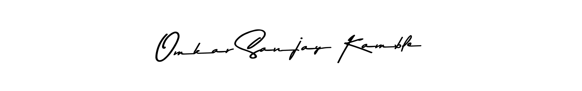 Also we have Omkar Sanjay Kamble name is the best signature style. Create professional handwritten signature collection using Asem Kandis PERSONAL USE autograph style. Omkar Sanjay Kamble signature style 9 images and pictures png