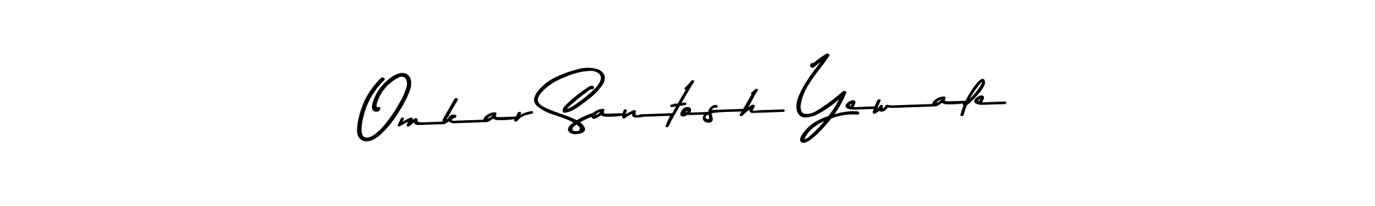 Here are the top 10 professional signature styles for the name Omkar Santosh Yewale. These are the best autograph styles you can use for your name. Omkar Santosh Yewale signature style 9 images and pictures png