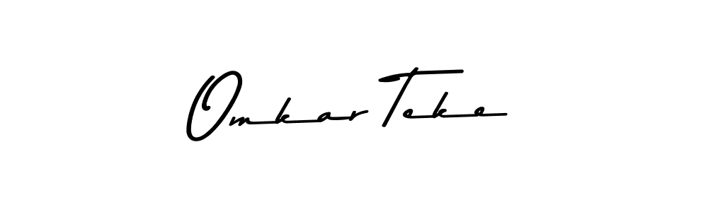 Also we have Omkar Teke name is the best signature style. Create professional handwritten signature collection using Asem Kandis PERSONAL USE autograph style. Omkar Teke signature style 9 images and pictures png