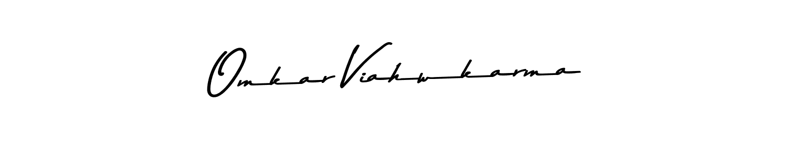 Omkar Viahwkarma stylish signature style. Best Handwritten Sign (Asem Kandis PERSONAL USE) for my name. Handwritten Signature Collection Ideas for my name Omkar Viahwkarma. Omkar Viahwkarma signature style 9 images and pictures png