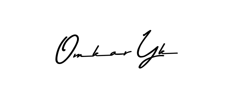 Asem Kandis PERSONAL USE is a professional signature style that is perfect for those who want to add a touch of class to their signature. It is also a great choice for those who want to make their signature more unique. Get Omkar Yk name to fancy signature for free. Omkar Yk signature style 9 images and pictures png