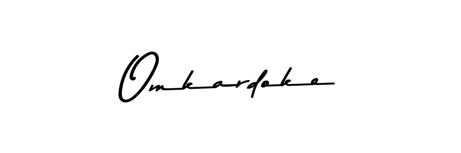Here are the top 10 professional signature styles for the name Omkardoke. These are the best autograph styles you can use for your name. Omkardoke signature style 9 images and pictures png