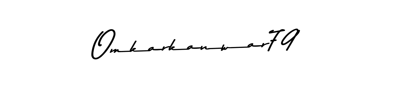 Also we have Omkarkanwar79 name is the best signature style. Create professional handwritten signature collection using Asem Kandis PERSONAL USE autograph style. Omkarkanwar79 signature style 9 images and pictures png