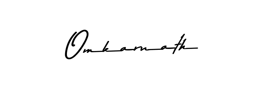 The best way (Asem Kandis PERSONAL USE) to make a short signature is to pick only two or three words in your name. The name Omkarnath include a total of six letters. For converting this name. Omkarnath signature style 9 images and pictures png