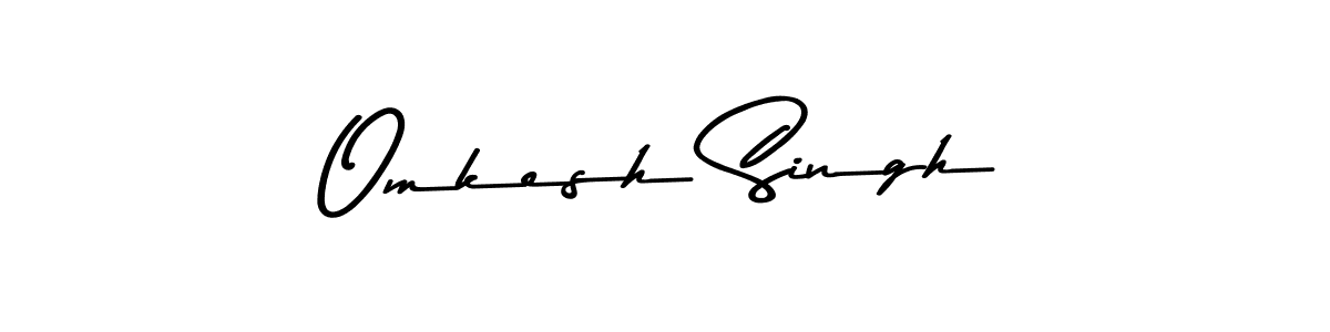 Also we have Omkesh Singh name is the best signature style. Create professional handwritten signature collection using Asem Kandis PERSONAL USE autograph style. Omkesh Singh signature style 9 images and pictures png