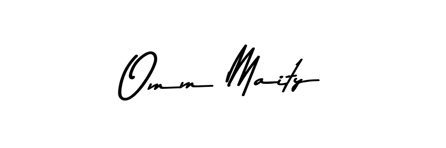 It looks lik you need a new signature style for name Omm Maity. Design unique handwritten (Asem Kandis PERSONAL USE) signature with our free signature maker in just a few clicks. Omm Maity signature style 9 images and pictures png