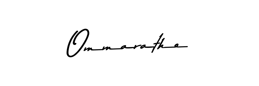 Design your own signature with our free online signature maker. With this signature software, you can create a handwritten (Asem Kandis PERSONAL USE) signature for name Ommarathe. Ommarathe signature style 9 images and pictures png