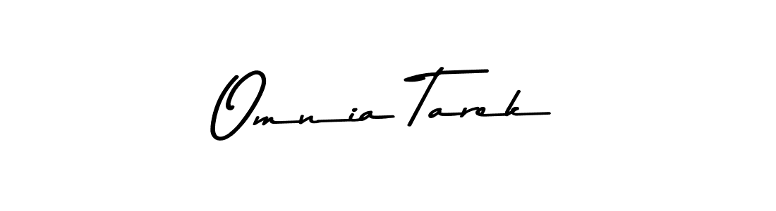 How to make Omnia Tarek signature? Asem Kandis PERSONAL USE is a professional autograph style. Create handwritten signature for Omnia Tarek name. Omnia Tarek signature style 9 images and pictures png