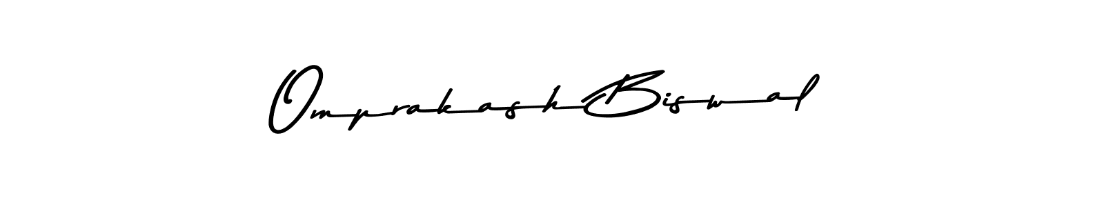 Asem Kandis PERSONAL USE is a professional signature style that is perfect for those who want to add a touch of class to their signature. It is also a great choice for those who want to make their signature more unique. Get Omprakash Biswal name to fancy signature for free. Omprakash Biswal signature style 9 images and pictures png