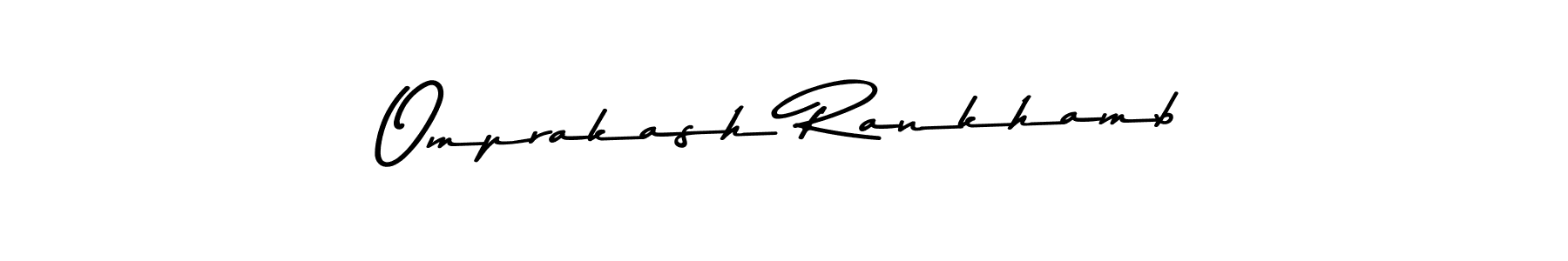 Also we have Omprakash Rankhamb name is the best signature style. Create professional handwritten signature collection using Asem Kandis PERSONAL USE autograph style. Omprakash Rankhamb signature style 9 images and pictures png