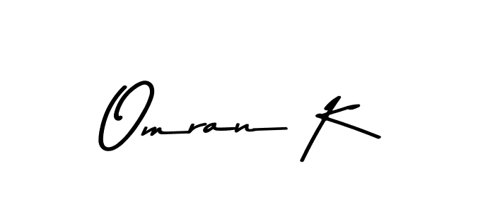 It looks lik you need a new signature style for name Omran K. Design unique handwritten (Asem Kandis PERSONAL USE) signature with our free signature maker in just a few clicks. Omran K signature style 9 images and pictures png