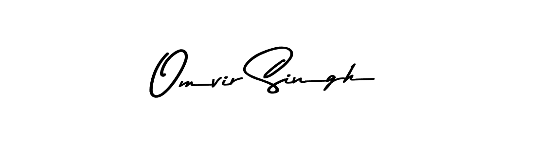 Design your own signature with our free online signature maker. With this signature software, you can create a handwritten (Asem Kandis PERSONAL USE) signature for name Omvir Singh. Omvir Singh signature style 9 images and pictures png